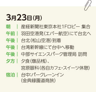 3月23日(月)